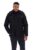 Black Liam Cargo Padded Jacket – L