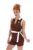 PLAYBOY x FILA Ribbed Playsuit – M