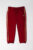 Fila Red Knitted Cuffed Sweatpants – M