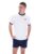 White Marconi Essential Ringer T-Shirt – 3XL