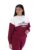Marlowe Colour Block Oversized Crew Sweatshirt – XS