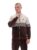 Merrick Stripe Velour Track Top – M