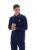 Fila Navy Monte Tipped Collar Long Sleeve Polo – L