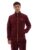 Fig Nero Velour Track Top – L
