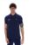 Pablo Three Button Tipped Rib Basic Polo – XS