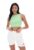 Rya Ribbed Crop Top – M