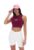 Rya Ribbed Crop Top – XS