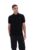 Black Sander Textured Knit Polo Shirt – 3XL