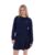 Fila Navy Sestri Wide Crew Neck Sweatshirt – XS