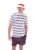 Stan Yarn Dye Striped T-Shirt – M