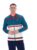 Deep Lagoon Stefan Archive Cut And Sew Track Top – 3XL