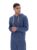 Vintage Indigo Tenconi Zip Up Hoodie – L