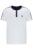 White Men’s Henry Neck Tennis T-Shirt – L