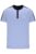 Blue Men’s Henry Neck Tennis T-Shirt – L