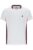 White Men’s Round Neck Tennis T-Shirt – XL