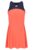 Neon Orange Women’s Jersey Dress with Inner Shorts – M