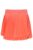 Neon Orange Women’s Pleated Wrap Tennis Skirt – XS