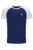 Navy Unisex Round Neck Tennis T-Shirt – L