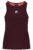 Wine Women’s Sleeveless Tennis Top – L