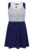 Navy Women’s Mesh Jersey Dress with Inner Shorts – XL