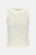 Off White Cropped Knit Vest – XS