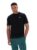 Black Trey Contrast Stitch Tee – XS