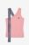 Pink Asymmetrical Tank Top – L