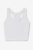 White Cross Court Long Line Bra Top – 3XL