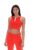 Tyla Ribbed Cropped Vest – S