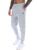 Grey Marl Visconti Tipped Cuff Track Pant – 3XL