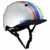 Bern Nino DVRT Youth Helmet – Satin White Racing Stripe