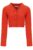 Zara Womens Thick Rib Crop Cardigan – L