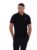 Black Zev Cuff Detail Polo – M