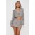 Desk To Dazzle Cropped Blazer Grey