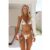 Citrus Kisses Bikini Top Malibu Flower Pop