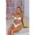 Midnight Palms Swim Top Banana