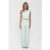 Linear Mood High Rise Straight Leg Tailored Pants Mint