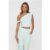 The Edit Tailored Off Shoulder Crop Top Mint