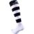Gilbert Rugby Gilbert Kryten II Hoop Socks (multi-buy) – Size: 3-6 x Pack of 12 – Black / White