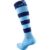 Gilbert Rugby Gilbert Kryten II Hoop Socks (multi-buy) – Size: 7-13 x Pack of 12 – Navy / Sky