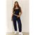 BASE Girls Club Cuffed Sweatpants Navy