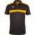 Gilbert Rugby Gilbert Photon Polo Shirt – Junior – Size: Age 9 – 10 – Black / Gold