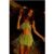 Shine After Sunset Strapless Embellished Top Lime