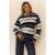 Preppy Jersey Midnight Stripe