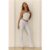 BASE Luxe Rib Fold Over Straight Leg Pants Grey Marle