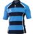 Gilbert Rugby Gilbert XACT Hoops Match Shirt – Junior – Size: Age 5 – 6 – Light Sky / Navy