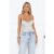 Glitter Goals Crop Top Silver