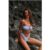 Sundrenched Petals Swim Top Blue