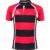 Gilbert Rugby Gilbert XACT Hoops Match Shirt – Senior – Size: XS – Red / Black