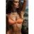Lush Tide Swim Top Orange